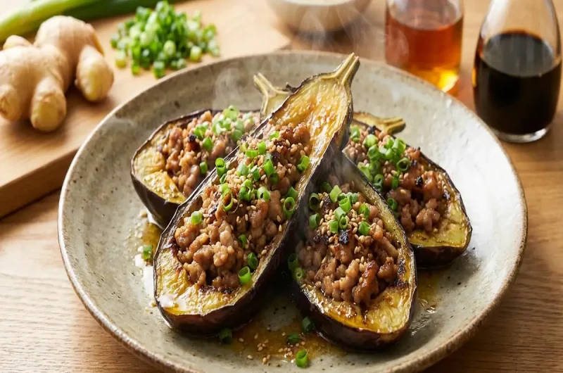 【ヒルナンデス】ナスのひき肉はさみ焼きの作り方 ナスの調理法 簗田シェフレシピ（9月15日）