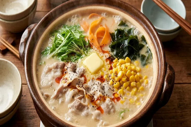 【あさイチ】豆乳みそバターコーン鍋の作り方 SHIORIさんのレシピ（9月27日）