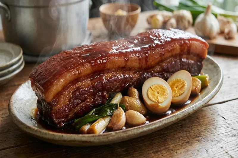 【ウワサのお客さま】スーパーロング豚角煮の作り方 爆食8頭身美女レシピ！（9月24日）