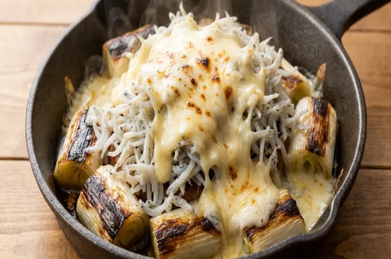 【ウワサのお客さま】ドバっとしらすのネギチーズの作り方 ゴリラ兄弟パパレシピ！（9月24日）