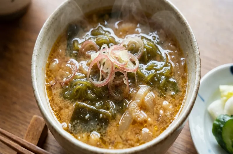 【家事ヤロウ】みょうがとめかぶのとろとろ味噌汁の作り方 和田明日香さんレシピ（9月28日）