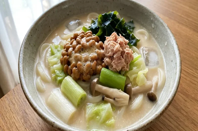 【家事ヤロウ】クリーミースタミナうどんの作り方 白井健三さんレシピ（9月28日）