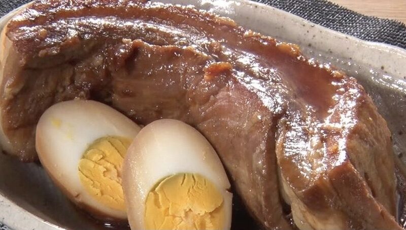 【ウワサのお客さま】スーパーロング豚角煮の作り方 爆食8頭身美女レシピ！（9月24日）