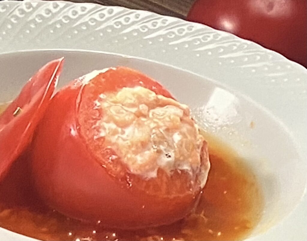 トマトのファルシー ヒルナンデス