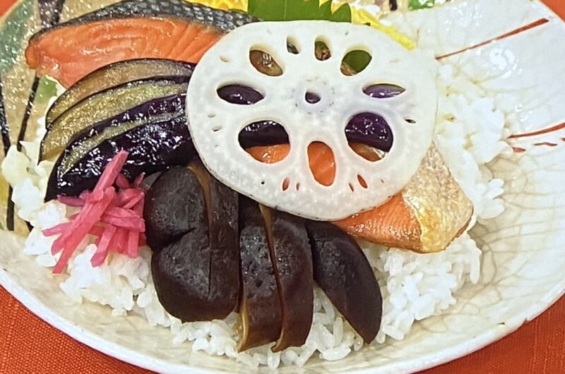 【あさイチ】秋のちらし寿司（れんこんシャキシャキ）の作り方 夏梅美智子さんのレシピ（9月29日）