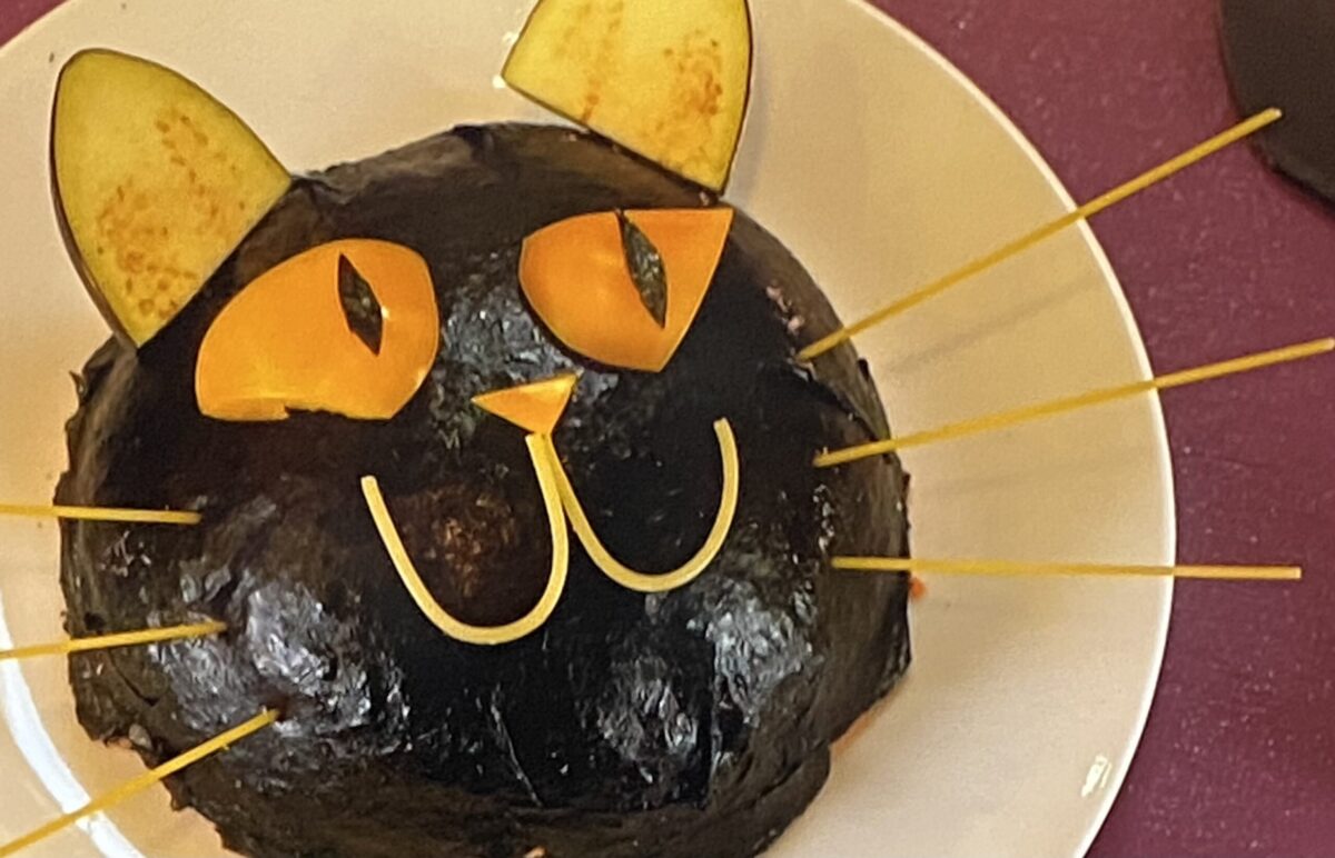 土曜は何する 黒猫寿司の作り方 ハロウィンレシピ