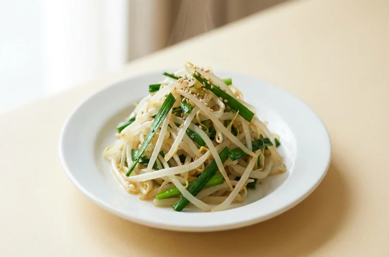 【あさイチ】豆もやしとニラのレンジナムルの作り方 本田よう一さんのレシピ（10月５日）