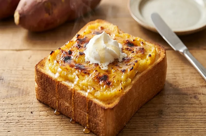 【王様のブランチ】めちゃうまさつまいもトーストの作り方 アレンジトーストレシピ（10月9日）