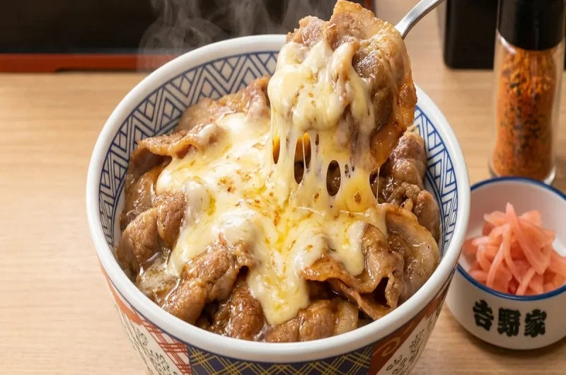 【ソレダメ】チーズフォンデュ豚丼の作り方 浜名ランチさん吉野家アレンジレシピ（10月13日）