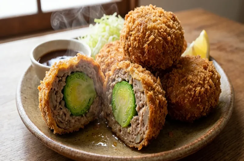 【ソレダメ】芽キャベツメンチの作り方 業務田スー子さん業スーアレンジレシピ（10月13日）