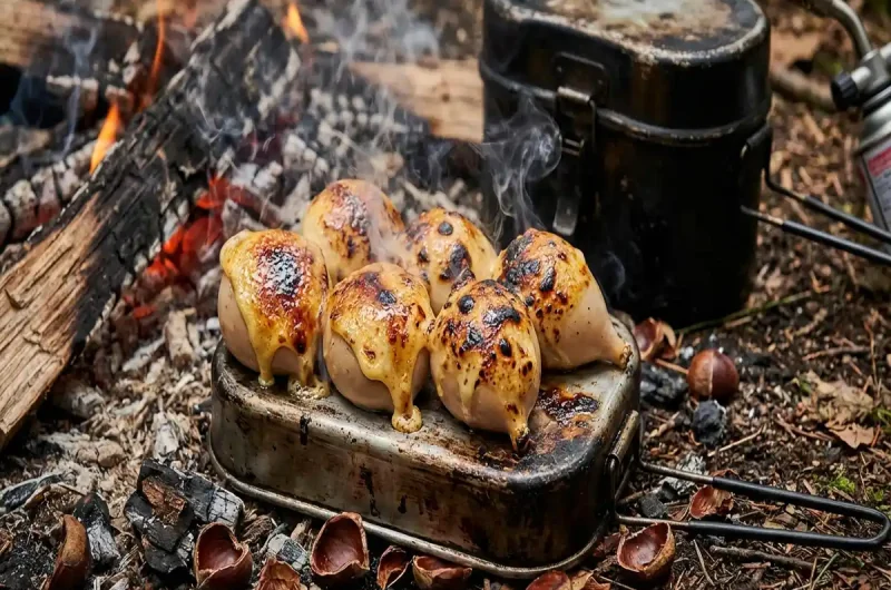 【冒険少年】栗クリームブリュレの作り方 飯ごうレシピ サンシャイン池崎さん（10月18日）