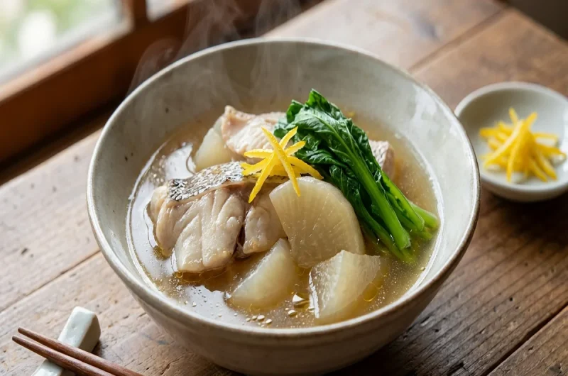 【あさイチ】鯛かぶら（たいかぶら）の作り方 「銀座しのはら」篠原シェフのレシピ（10月20日）