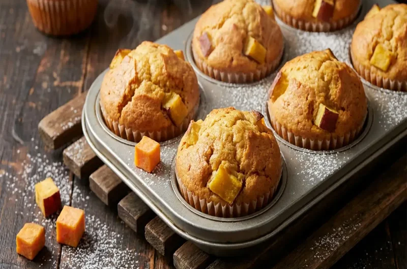 【きょうの料理】さつまいもマフィンのレシピ 菅又亮輔さんのさつまいも料理（10月26日）