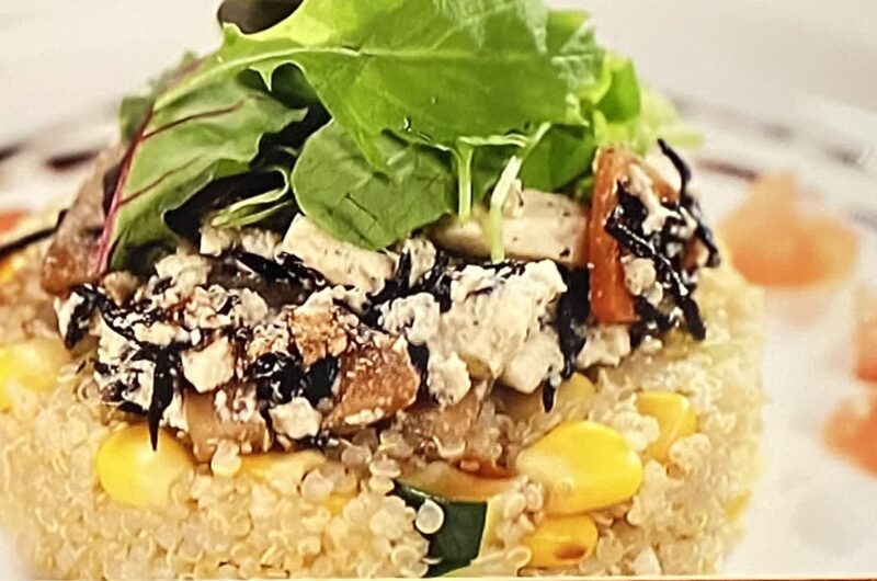 【ロストグルメ3】キヌアと豆腐チーズのサラダの作り方 絶滅料理復活グルメレシピ（10月9日）