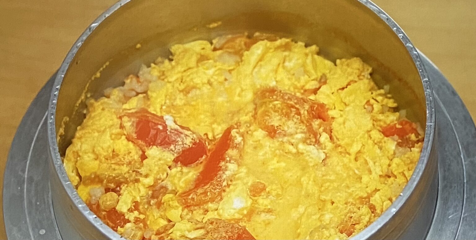 トマト卵炒め釜飯　相葉マナブ