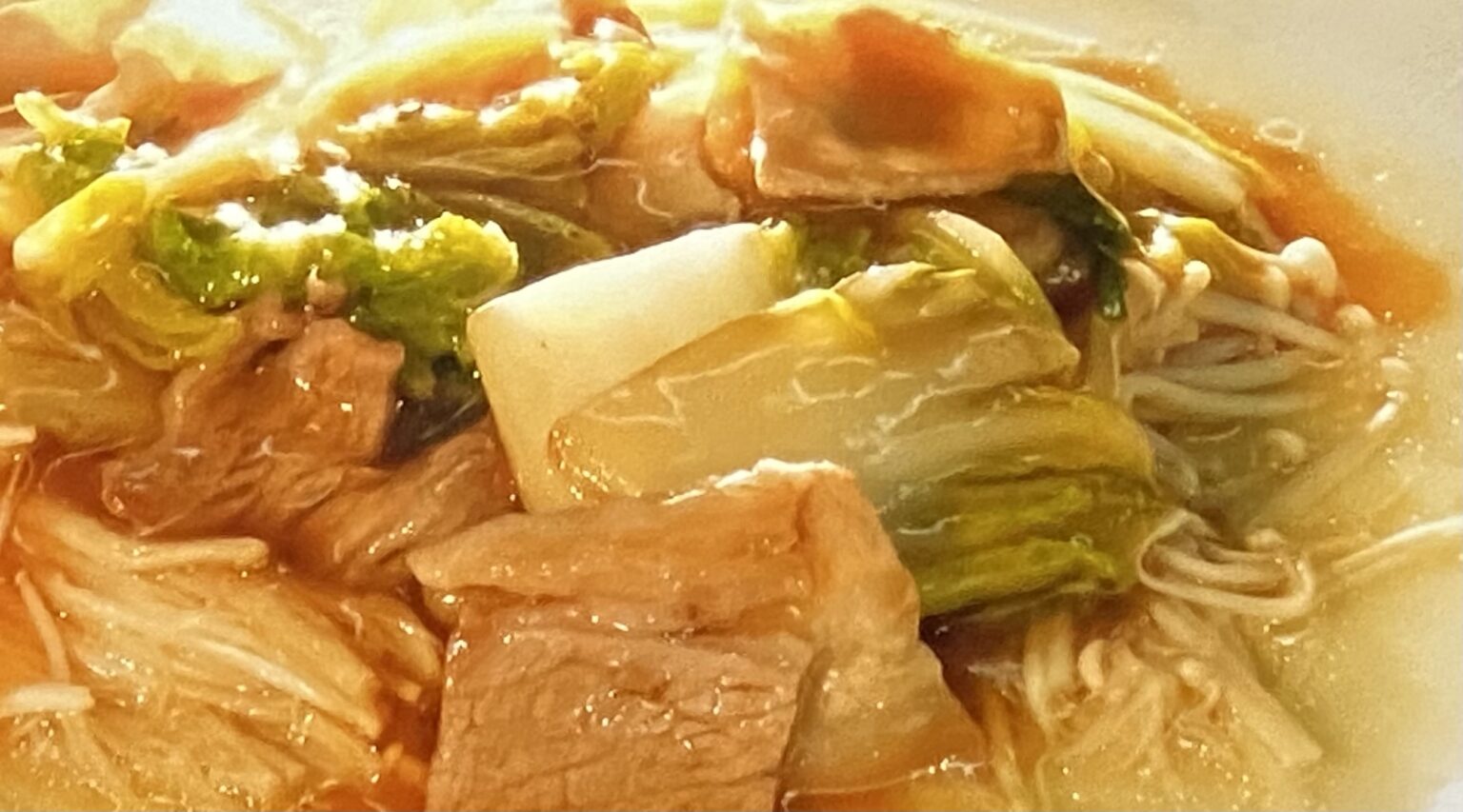 中華あんかけえのき麺 ヒルナンデス