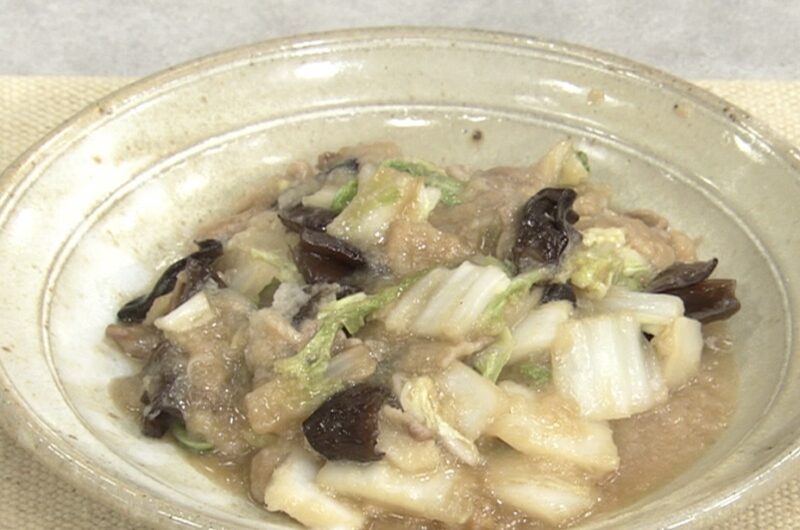 【きょうの料理】豚バラと白菜のかぶおろし煮の作り方 山本麗子さんの煮物レシピ（11月1日）