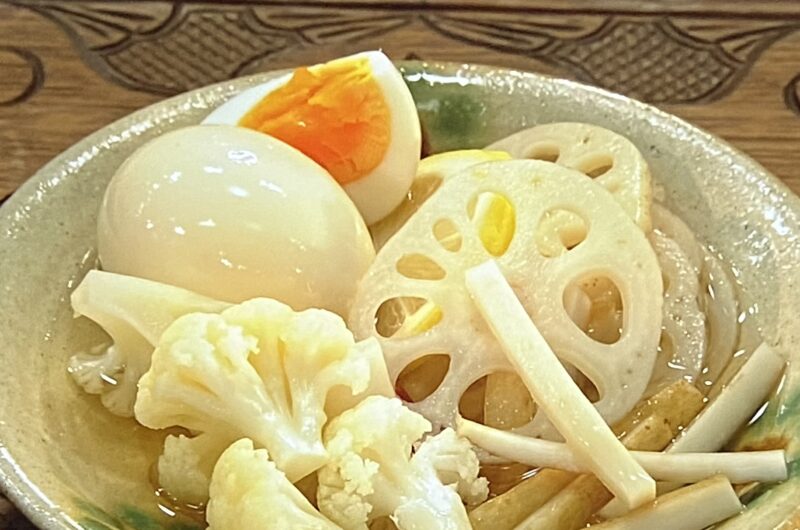 【きょうの料理】秋野菜と茹で卵の酢漬けの作り方 土井善晴さんレシピ（11月8日）