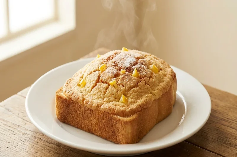 【家事ヤロウ】さわやかレモンでメロンパン風トーストの作り方 チューブ調味料アレンジレシピ（11月2日）