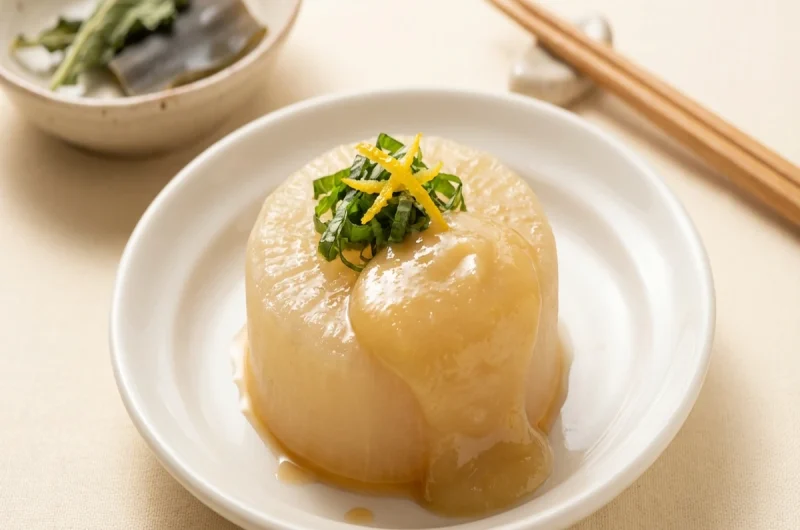 【きょうの料理】ふろふき大根ゆずみそがけの作り方 大原千鶴さんの季節の食卓レシピ（11月5日）