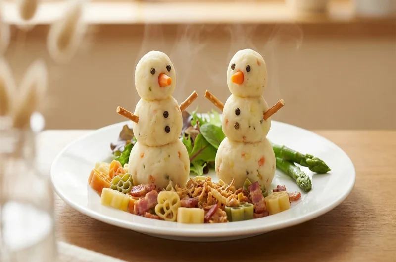 【ウワサのお客さま】雪だるまのサラダレシピ谷あさこ（11月26日）