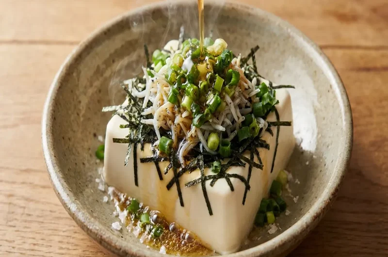 【ヒルナンデス】究極のネギ塩奴豆腐の作り方 リュウジさん健康レシピ（11月1日）