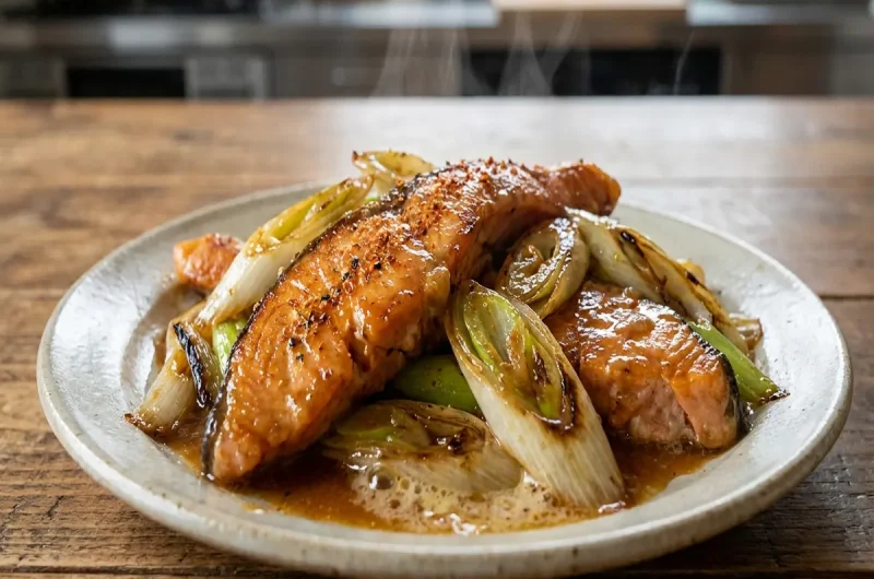 【あさイチ】ネギとサケの味噌バター炒めの作り方 瀬尾幸子さんのレシピ（11月2日）