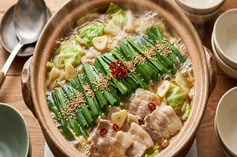 【土曜は何する】もつ鍋風豚キャベツ鍋の作り方 山本ゆりさんフライパンレシピ  11月6日