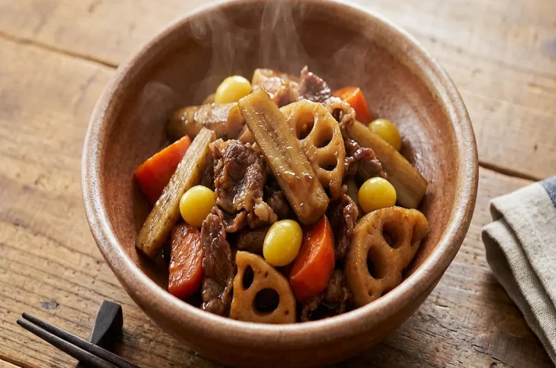 【あさイチ】秋の彩り炒り煮(牛肉入り変わりきんぴら)の作り方 石原洋子さんのレシピ（11月15日）