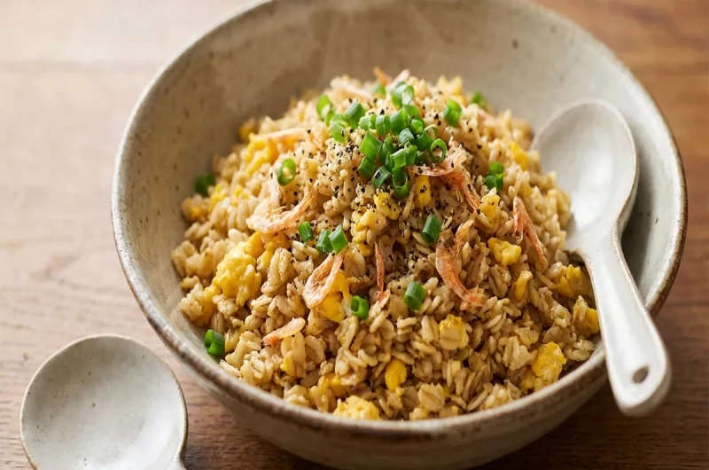 【ラヴィット】オートミールチャーハンのレシピ作り方（オートミールアレンジレシピ）（11月16日）