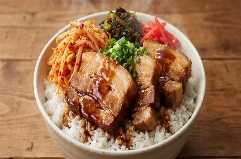 【家事ヤロウ】一風堂風チャーシュー丼の作り方 スチーミーアレンジレシピ（11月16日）