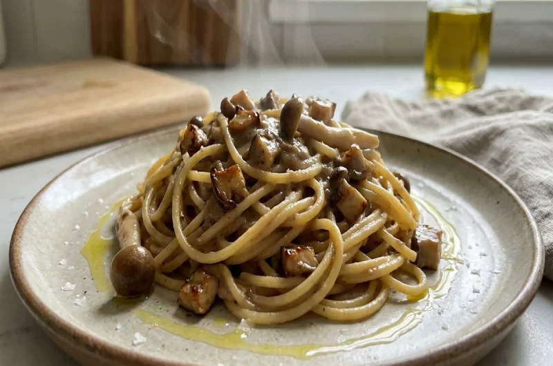 【ヒルナンデス】しめじソースのしめじパスタの作り方 城二郎さんのレシピ（11月17日）