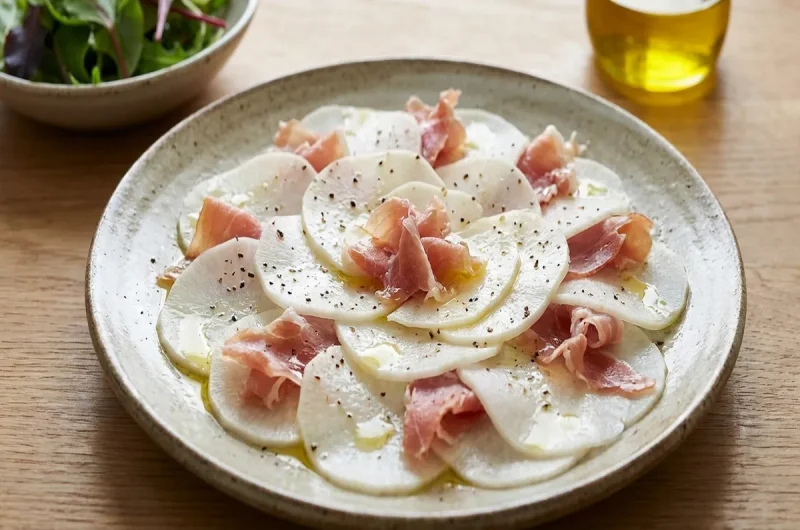 【きょうの料理】かぶと生ハムのカルパッチョの作り方 ぐっち夫婦のレシピ（11月22日）