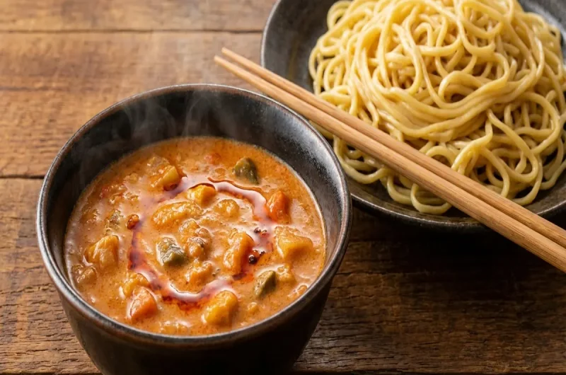 【ラヴィット】クリーミーピリ辛つけ麺のレシピ作り方リームシチューアレンジレシピ（11月24日）