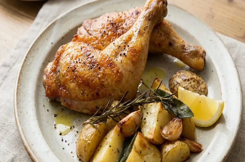 【あさイチ】骨付き鶏のコンフィ パリパリソテーの作り方 谷昇シェフのレシピ（11月25日）