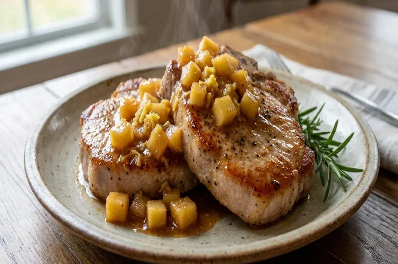 【あさイチ】ポークソテー アップルジンジャーソースの作り方 makoさんのレシピ（11月2９日）