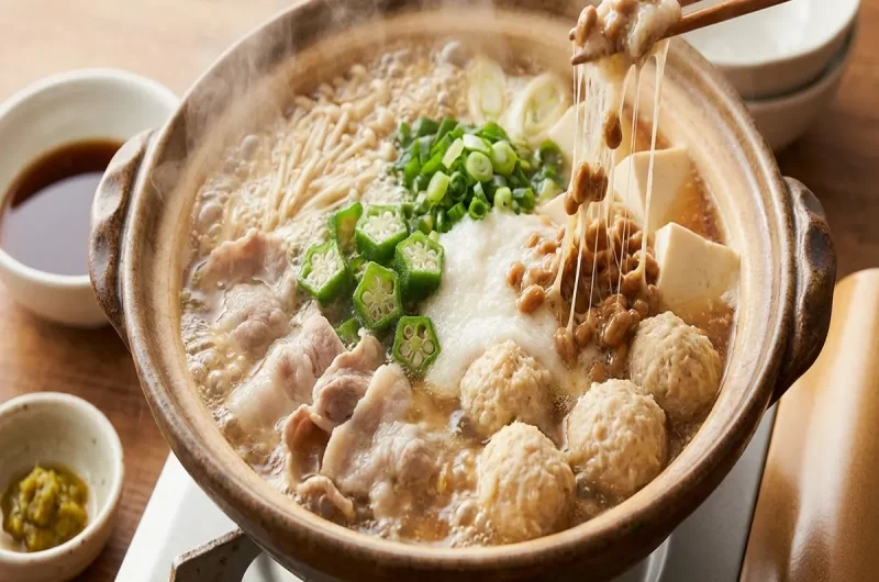 【ヒルナンデス】ねばねば鍋の作り方 プロの鍋レシピ（11月25日）