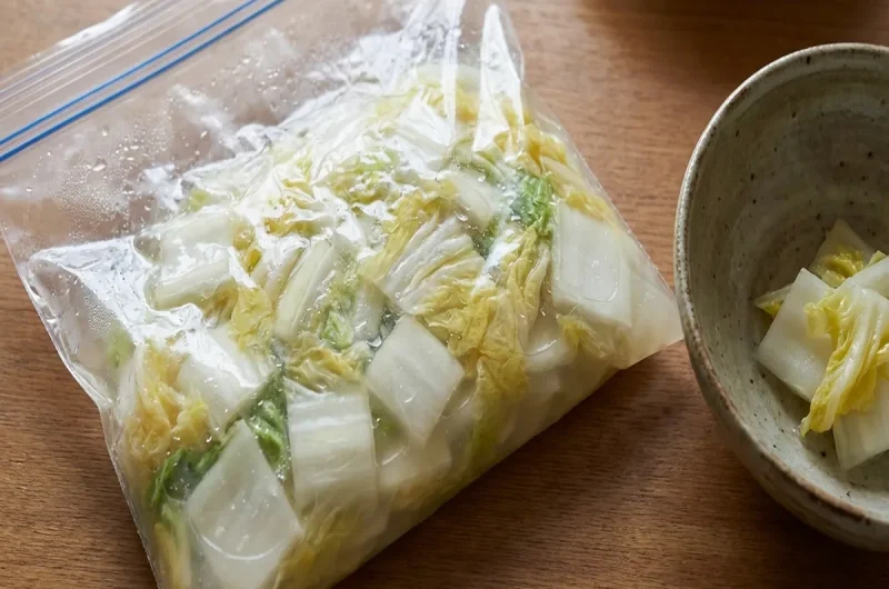 【きょうの料理】塩もみ白菜の作り方 栗原はるみさんのレシピ（11月26日）