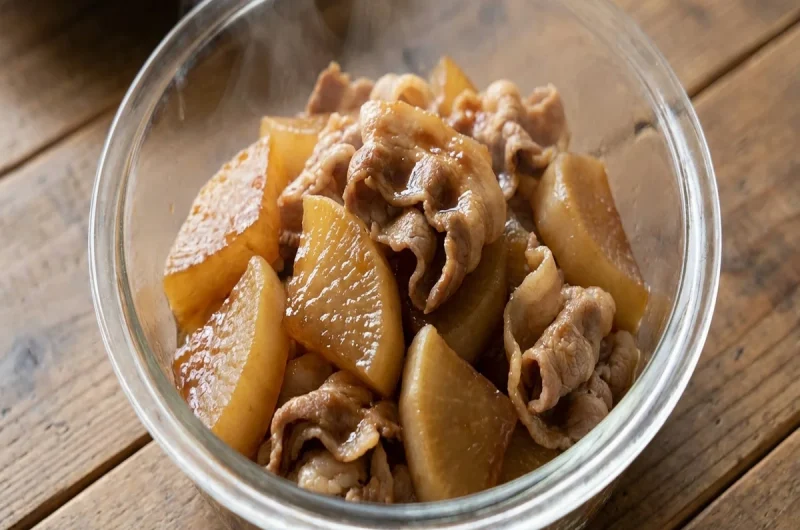 【ヒルナンデス】レンジで作る豚バラ大根の作り方 リュウジさん冬野菜レシピ（11月29日）