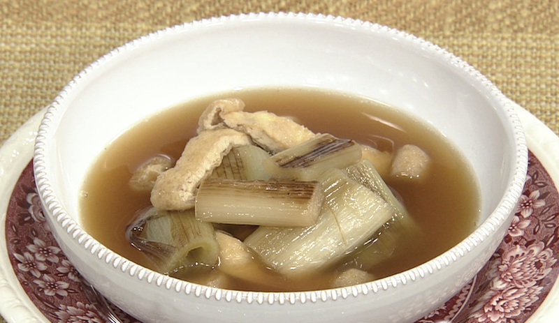 【きょうの料理】焼きねぎのスープの作り方 有賀薫さんのスープレシピ（12月27日）