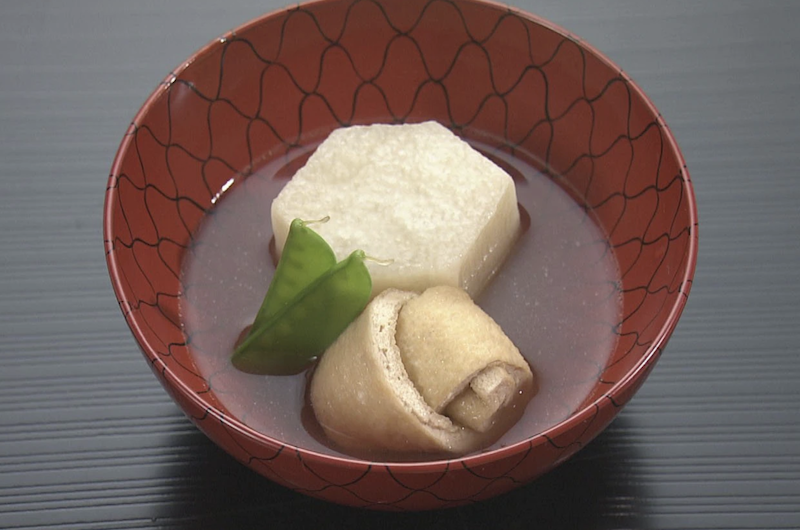 【きょうの料理】長芋と結びお揚げの炊いたんの作り方 大原千鶴さんのお手軽おせちレシピ