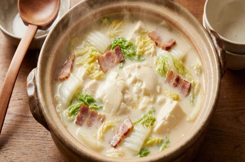 【ヒルナンデス】とろとろ湯豆腐シチューの作り方 豆腐対決 マコさんのレシピ（12月1日）