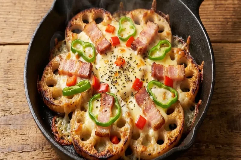 【世界一受けたい授業】れんこんピザの作り方 新しい野菜の食べ方レシピ（12月4日）