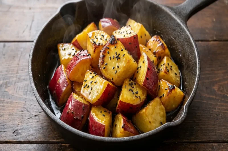【週刊さんまとマツコ】揚げない大学いもの作り方 田舎そば川原さんのレシピ（12月5日）