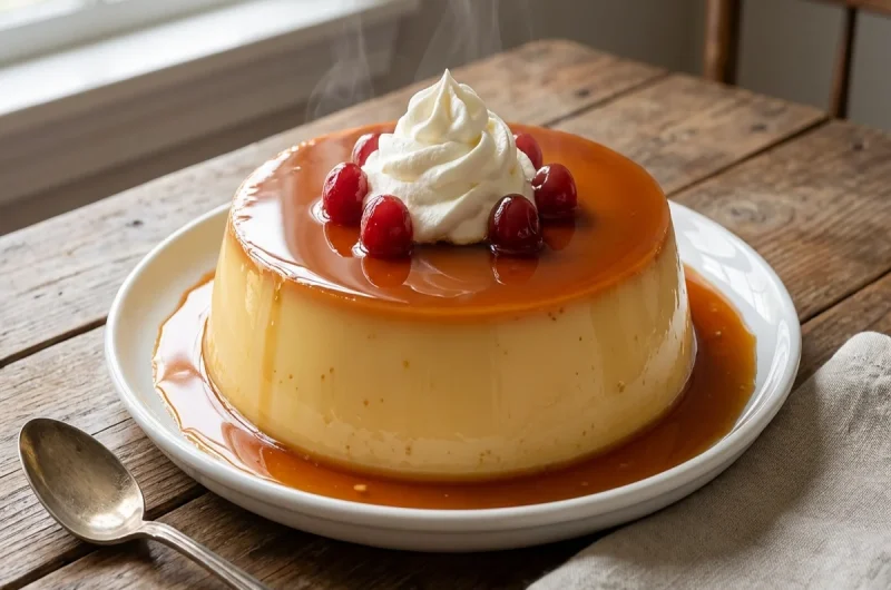 【きょうの料理】大きいプリンの作り方 藤井恵さんのレシピ（12月6日）