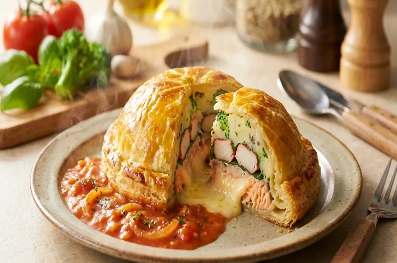 【ヒルナンデス】サーモンとカニのパイ包みの作り方 一流シェフの本格風料理レシピ（12月9日）