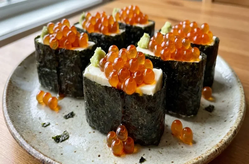 【きょうの料理】いくらのクリームチーズ軍艦の作り方 大原千鶴さんのハレの日おつまみレシピ（12月10日）