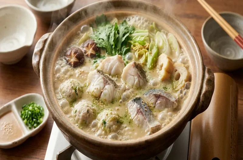 【ごはんジャパン】海鮮ごま鍋（ごまだれ）の作り方 伊勢すえよしのレシピ（11月27日）