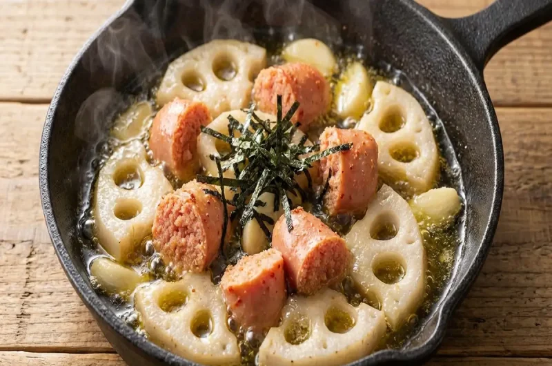 【相葉マナブ】れんこんと明太子のアヒージョの作り方 レンコンアレンジレシピ（12月12日）