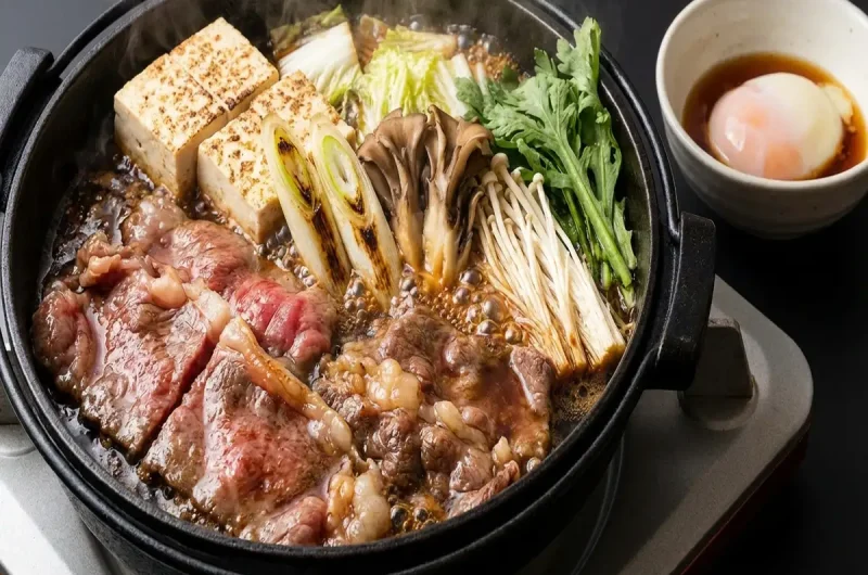 【あさイチ】極上すき焼きの作り方　荻野シェフのホットプレートレシピ（12月14日）